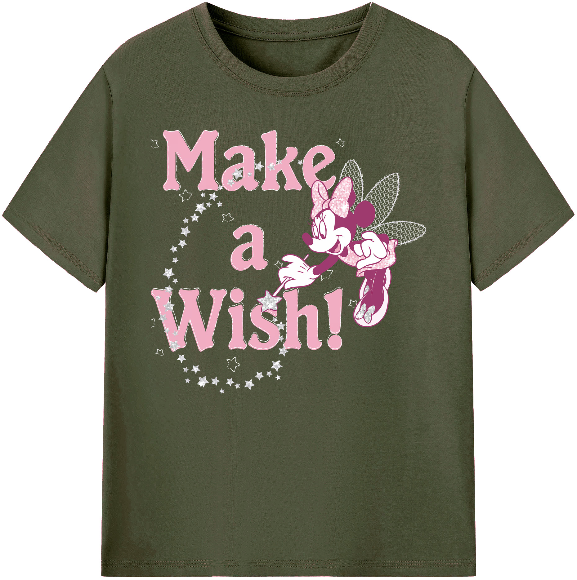 ミッキーマウス Mickey Mouse 綿100％ メンズ半袖Tシャツ｜肌触りやわらか＆通気性